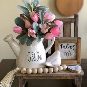 Rae Dunn display ideas * for the Farmhouse Lover !